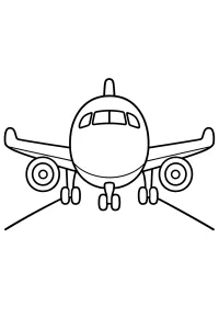 Jet sulla pista da colorare disegno da colorare PDF gratis